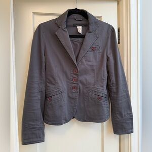 Marc Jacobs Gray Blazer Jacket